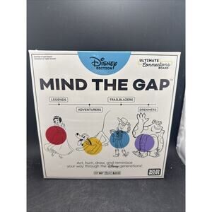Mind The Gap Disney Edition Board Game Sealed Complete Solid Roots Family‎